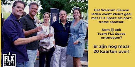 Welkom nieuwe leden event primary image