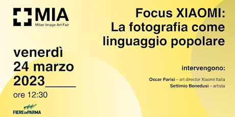 Focus XIAOMI: La fotografia come linguaggio popolare