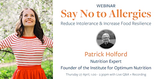 Say No to Allergies: Reduce Intolerance & Increase Food Resilience
