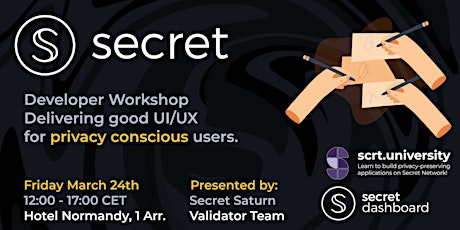 Secret Developer Workshop: Delivering good UI/UX for users