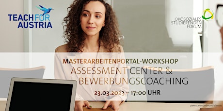 Image principale de Masterarbeitenportal-Workshop - Assessment Center & Bewerbungscoaching