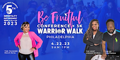 Be Fruitful Conference + 3K Warrior Walk 2023