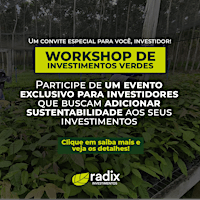 Workshop de Investimentos Verdes