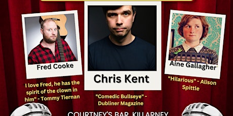 Chris Kent at The Kerry Comedy Club.