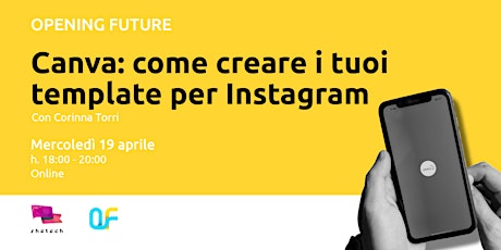 Opening Future - Canva: come creare i tuoi template per Instagram