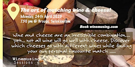 Imagen principal de The art of matching wine & cheese