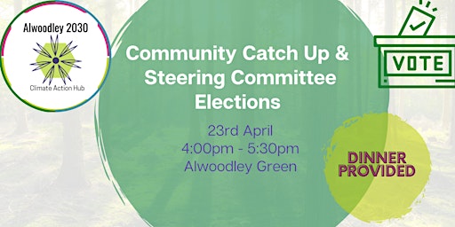 POSTPONED Community Catch Up and Steering Group Election primary image