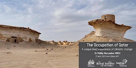 Imagen principal de The Occupation of Qatar - a lived experience of climatic change (webinar)