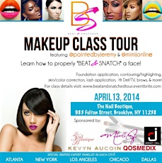 NYC Beat & Snatched Makeup Class w/ MiMi J. and Jeremy Dell primary image