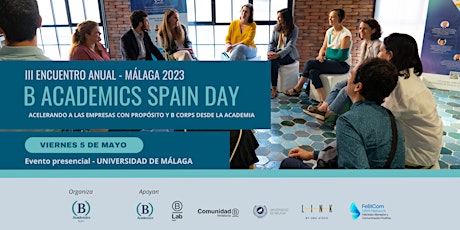 Imagen principal de B ACADEMICS SPAIN DAY - III Encuentro anual MÁLAGA 2023