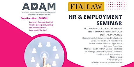 HR & Employment Seminar London primary image