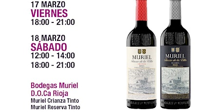 Imagem principal do evento Degustación de Vinos Bodegas Muriel, D.O.Ca. Rioja