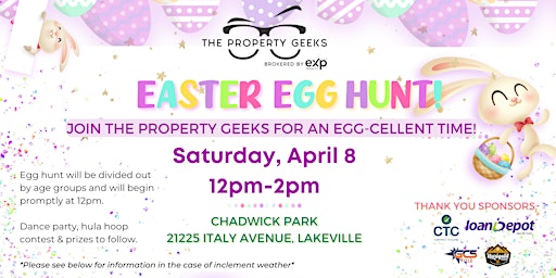 The Property Geeks 2023 Easter Egg Hunt