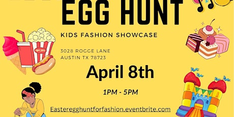 Easter egg hunt and fashion show