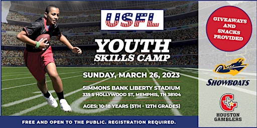 United States Football League Youth Skills Camp - Memphis