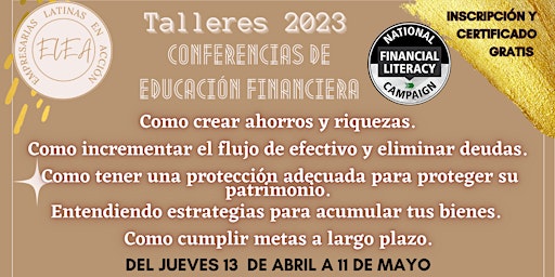 Conferencias de Educación Financiera