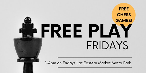 Live on the Hill Presents: CHESS - Free Play Fridays