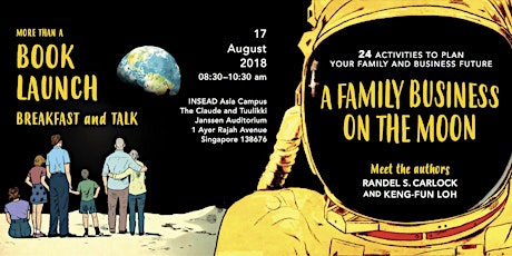 BOOK LAUNCH "A Family Business on the Moon" primary image