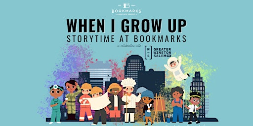 Storytime at Bookmarks in Collaboration with Greater Winston-Salem