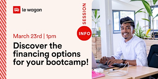 Discover the different funding options for your Bootcamp! 