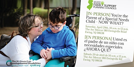 [In-Person Event] You're the Parent of a Special Needs Child - NOW WHAT?