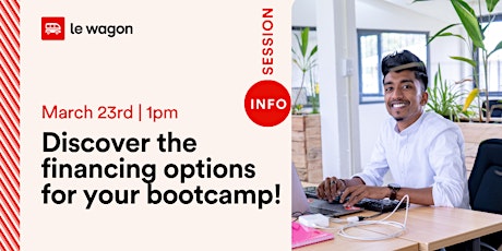 Info Session:  Discover all your financial options for your bootcamp