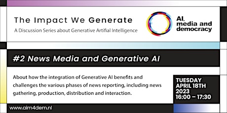 Discussion on News Media and Generative AI: 'The Impact We Generate'