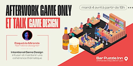 Image principale de Afterwork Game Only & Talk Game Design