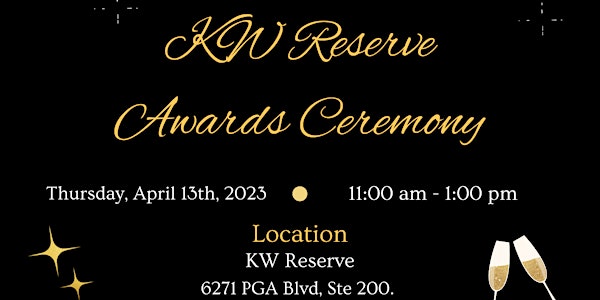 KW Reserve 2022 Market Center Awards