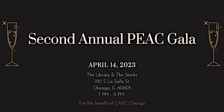 The Second Annual PEAC Gala
