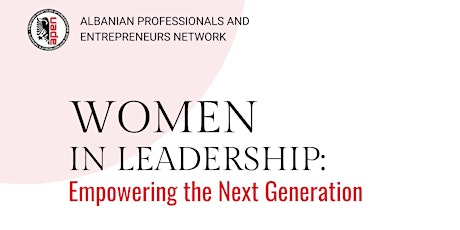 APEN: Women in Leadership primary image