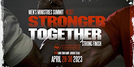 Men's Ministry  Summit-"Reset"/Cumbre del Ministerio de Varones "REINICIO" primary image