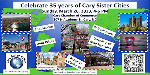 Cary Sister Cities Celebrates 35 Years