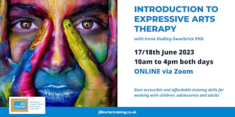 Introduction to 'Expressive Arts' Therapy weekend - ONLINE VIA ZOOM
