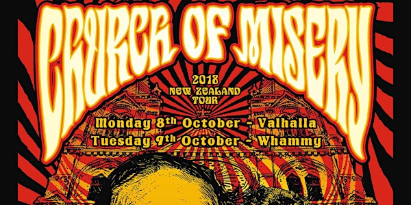 Church Of Misery – Doom of New Zealand Tour Auckland