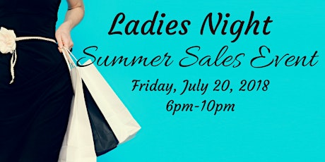 Ladies Night Summer Sales Event  primary image