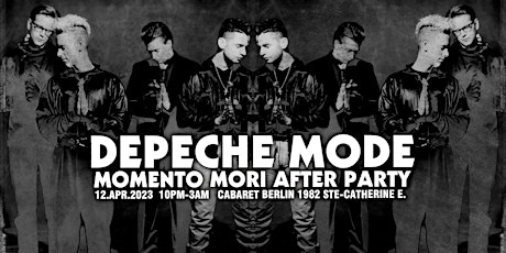 DEPECHE MODE - MOMENTO MORI Concert After Party  - Montreal