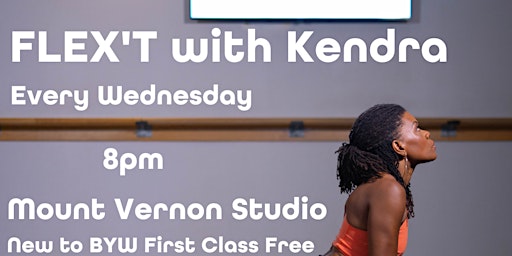 FLEX'T with Kendra! A Stretch and Mobility Class in Mount Vernon, Baltimore primary image