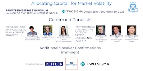 CVC x Two Sigma Ventures Symposium: Private Invest