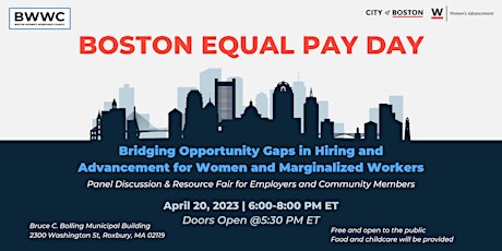 Boston Equal Pay Day (In-person) primary image