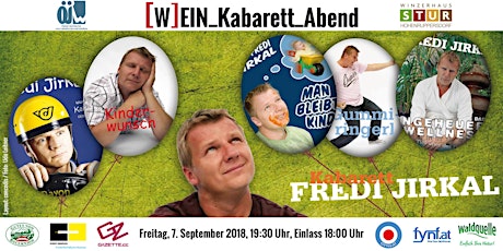 Hauptbild für ÖJW [W]EIN_Kabarett_Abend - Fredi Jirkal "Best Of"