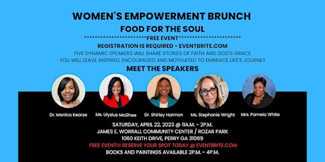 WOMEN'S EMPOWERMENT BRUNCH: FOOD FOR THE SOUL primary image