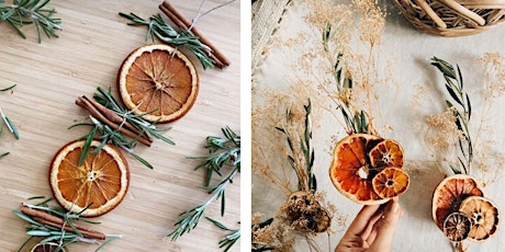 Whimsical Dried Citrus and Herbs Decor Class at Next Chapter Winery