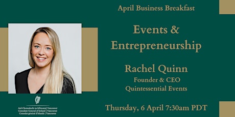 April Business Breakfast - Events & Entrepreneurship