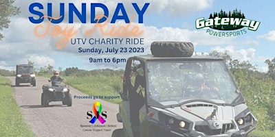 Image principale de JOY Ride  | 2024 UTV Charity Ride