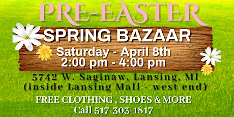 Pre-Easter Spring Bazaar