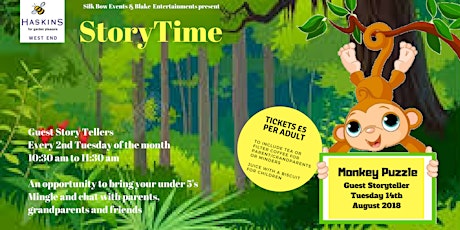 Storytime at Haskins presents Monkey Puzzle primary image