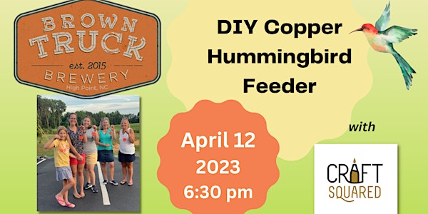 DIY Copper Hummingbird Feeder