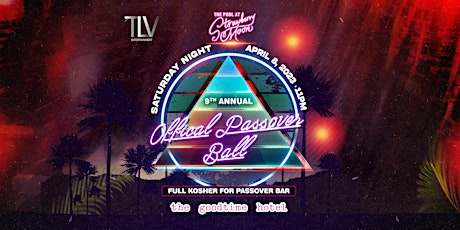 Passover Ball Opening Night April 8 @ Strawberry Moon Miami