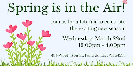 Spring Job Fair!